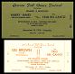 1973 - Fall Dance Festival tickets, to benefit St. John the Baptist Greek Orthodox Church in Anaheim, CA